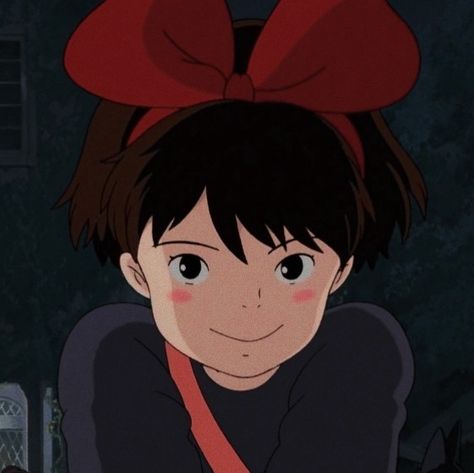 studio ghibli kiki's delivery service aesthetic icons Ghibli Girl, Personajes Studio Ghibli, Chihiro Y Haku, Red Studio, Studio Ghibli Characters, Anime Witch, Ghibli Artwork, Kiki Delivery, Kiki's Delivery Service