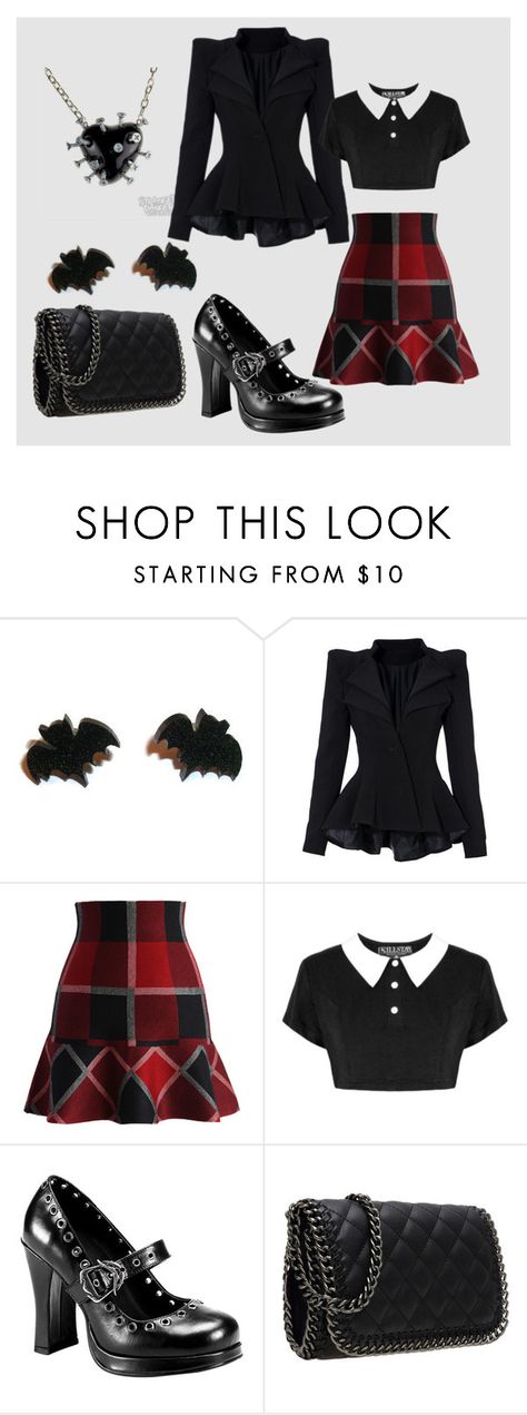 "Wednesday's Work Attire" by gothcollarworker on Polyvore featuring Chicwish, goth, lolita, corpgoth and corporategoth  Check out gothcollar.com for more! Emo Outfits Women, Modern Emo Outfits, Modern Emo, Professional Work Outfit, Corporate Wear, Casual Cosplay, Hipster Outfits, Emo Outfits, Professional Attire