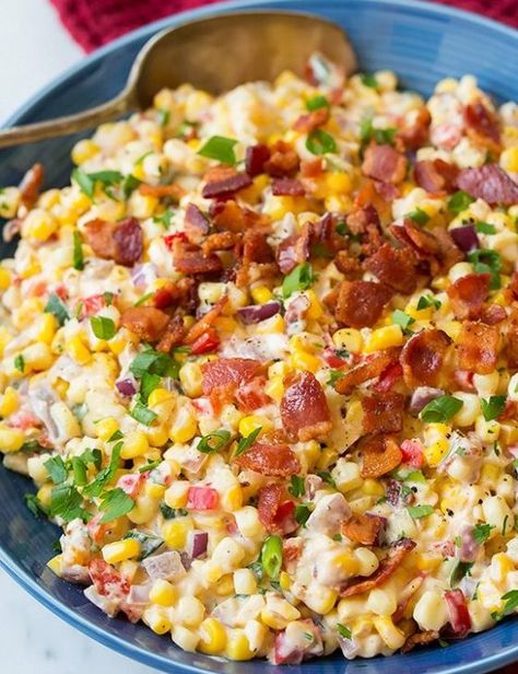 Confetti Corn, Thanksgiving Food Sides, Autumn Side Dishes, Christmas Side Dishes, Corn Dishes, Easter Dinner Recipes, Thanksgiving Recipes Side Dishes, Side Dishes Recipes, Summer Side Dishes