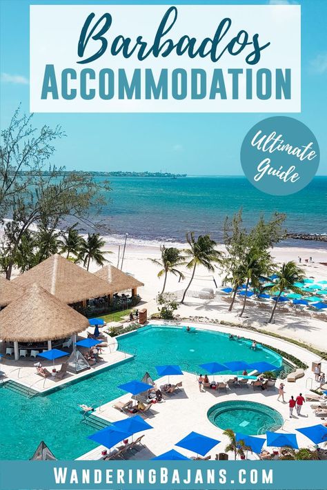 The ultimate guide to Barbados accommodation. From budget and mid range hotels to luxury and All Inclusive hotels. We are sharing some of the best, most popular places to stay in Barbados! Get ready to book your Barbados vacation now. Barbados Vacation, Barbados Travel, Popular Places, Caribbean Destinations, Central America Travel, Caribbean Vacations, Caribbean Travel, Island Getaway, Koh Tao