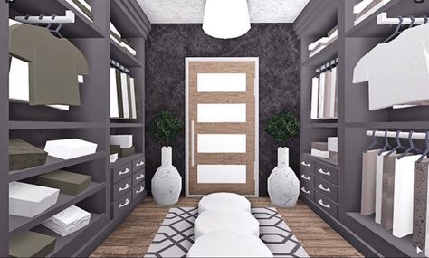 Bloxburg Half Bathroom Ideas, Bloxburg Extra Room Ideas, Bloxburg Aesthetic, Modern Kitchen Layout, Blox Burg, Roblox House, Blocksburg Room Ideas￼, Bloxburg Houses, House Decorating Ideas Apartments