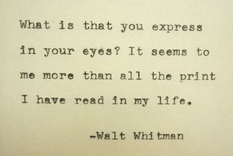 walt whitman, leaves of grass Quotes Bukowski, Whitman Poems, Whitman Quotes, Walt Whitman Poems, Walt Whitman Quotes, Leaves Of Grass, Letterpress Type, Typed Quotes, Love Poem