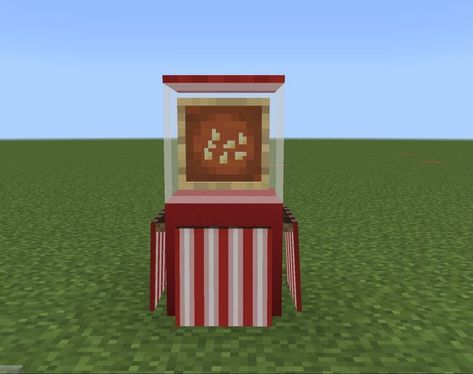 Cutesy Minecraft Builds, Minecraft Popcorn, Minecraft Nightclub, Minecraft Festival, Arcade Minecraft, Minecraft Arcade, Villa Minecraft, Minecraft Fnaf, Survival Minecraft