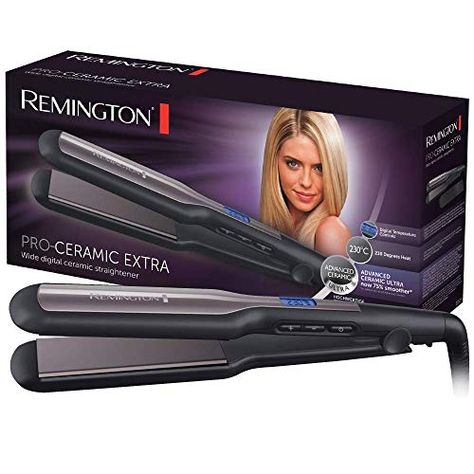 Remington Hair Straightener, Best Hair Straightener, Ceramic Hair Straightener, Advanced Ceramics, Straighten Iron, Ceramic Hair, Hair Iron, Hair Straighteners, Flat Iron Hair Styles