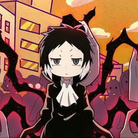 Aktugawa Chibi, Wan Bsd, Akutagawa Icon, Ryuunosuke Akutagawa, Akutagawa Ryuunosuke, Bsd Wan, Anime Bungou Stray Dogs, Akutagawa Ryunosuke, Emo Guys