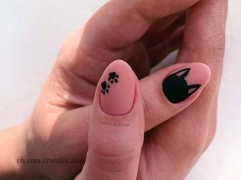 Fierce and Fun Cat Nail Art Designs Perfect for Social Media Posts Cat Nail Art Designs, Paw Print Nails, Paw Nails, Cat Nail Art, Cat Nail, Hello Nails, Nail Art Designs Videos, Cat Nails, Dream Nails