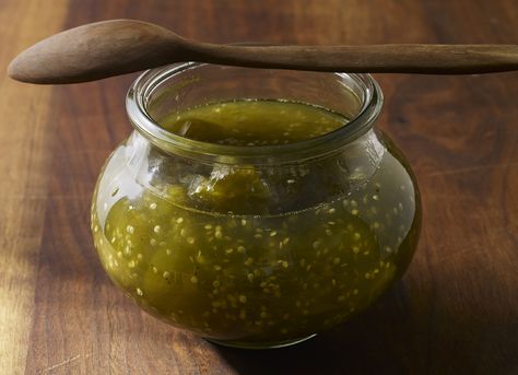 Tomatillo and Lime Jam Pati's Mexican Table Recipes, Lime Jam, Patis Mexican Table, Pati Jinich, Avocados From Mexico, Mexican Table, How To Make Jam, Jams & Jellies, Jam Recipes