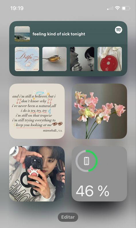 Ios Inspo Aesthetic, Ios 16 Ideas, Ios Aesthetic, Iphone Ideas, Ios Ideas, Phone Decor, Phone Inspo, Phone Inspiration, Phone Layout