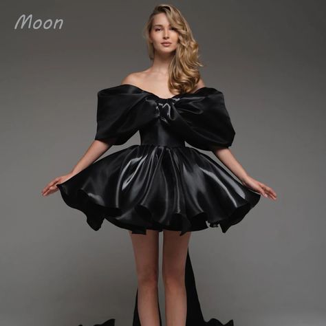 62.24US $ 48% OFF|Moon Girls strapless ball Evening dress knee length Pommel skirt Satin bow pleats Birthday graduation party formal occasion gown| |   - AliExpress Short Bridal Dress, Blouse Casual Fashion, Preformance Outfits, Classy Prom Dresses, Stunning Prom Dresses, Dress Photo, Royal Outfits, Wedding Dresses Photos, Bridal Salon