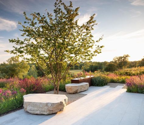 Colm Joseph Gardens (@colm_joseph) on Instagram Colm Joseph Gardens, Steel Water Feature, Modern English Country, English Landscape Garden, Tropical Landscape Design, Garden Inspo, Garden Designer, Water Gardens, Modern English