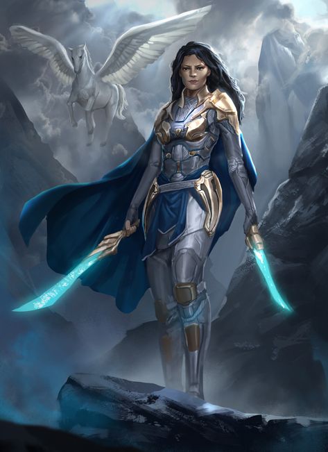 Celebrimbor Art, Valkyrie Fanart, Earth Fanart, Miss Marvel, Female Armor, Marvel Characters Art, Marvel Girls, Warrior Girl, Marvel Women