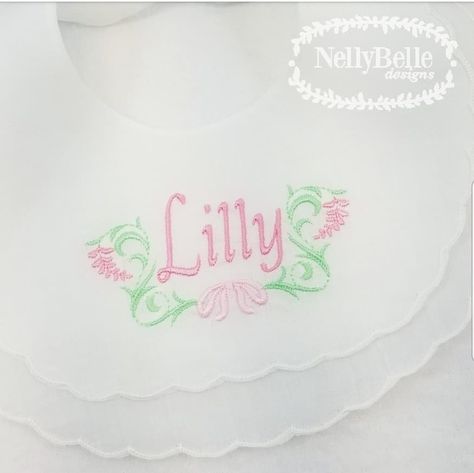 NellyBelle Designs Embroidered Baby Blanket Isabelle, Custom Monogram, Machine Embroidery, Unique Designs, Design Inspiration, Monogram, Embroidery, Design