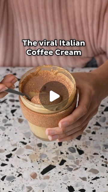 Coffee Cream, Italian Coffee, Coffee Time, The Process, Coffee Lover, Espresso, Dessert Recipes, Ice Cream, Yummy Food