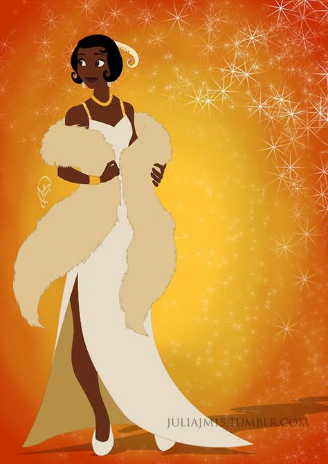 Tiana. #princessandthefrog Tiana White Dress, Tiana Disney, Tiana And Naveen, Disney Princess Tiana, Favorite Disney Princess, First Drawing, Princess Tiana, Princess And The Frog, Pinturas Disney