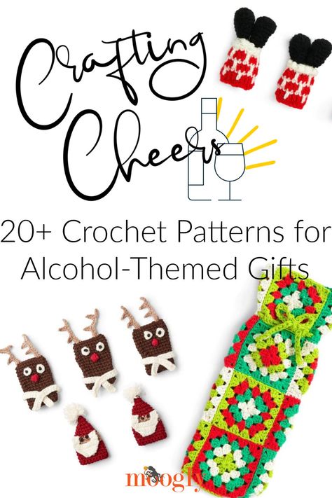 For those who enjoy combining their love for crafting with a touch of humor and a hint of spirits, alcohol-themed crochet patterns offer the perfect blend of fun and functionality. From wine holders to beer cozies and wine bottle toppers, these free crochet patterns for alcohol-themed gifts will have you hooked on creating unique and personalized gifts for the beverage enthusiasts in your life. via @moogly