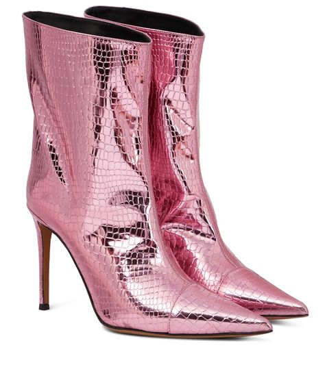 One of my favourite designer pieces #mytheresa Alexandre Vauthier Boots, Mirror Boots, Women's Mid Calf Boots, Demonia Boots, Embossed Boots, Making Shoes, Office Shoes Women, Jeweled Shoes, Green Bras