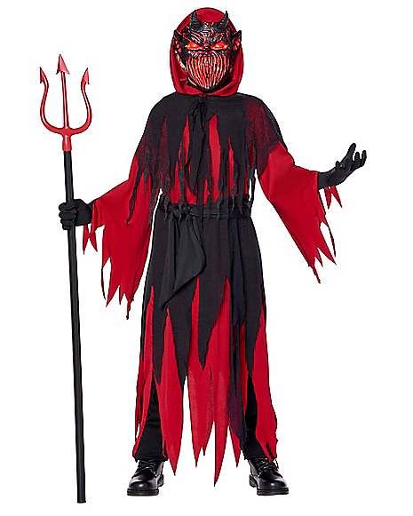 Kid Horror Costumes, Diy Costumes For Boys, Halloween Costume Patterns, Halloween Spirit Store, Home Halloween Costumes, Demon Costume, Epic Costumes, Light Up Costumes, Gloves Long