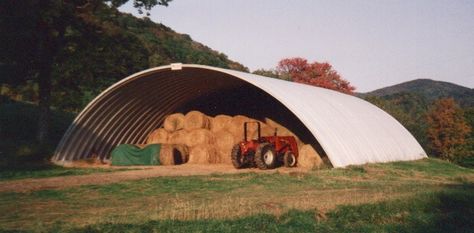 Barn Layout, Hay Storage, Arch Building, Paddock Paradise, Quonset Hut, Steel Barns, Future Buildings, Pole Barns, Barns Sheds