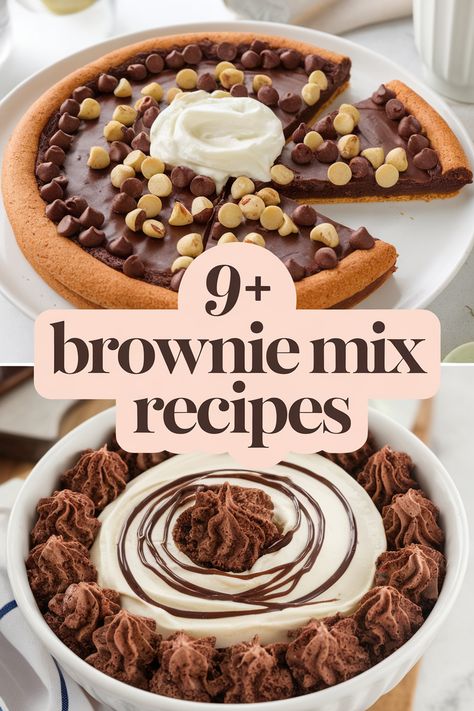 Unleash your inner baker with these amazing brownie mix recipes! From fudgy chocolate treats to nutty delights. you'll impress friends and family in no time. Perfect for parties or cozy nights in. these easy ideas will make you the dessert hero. Enjoy chocolate. vanilla. nuts. toppings. and fun flavors! Brownie Mix Bars, Brownies From Box Made Better, Neapolitan Brownies, Recipes With Brownie Mix Boxes, Brownie Cupcakes From Mix Boxes, Brownie Dessert Ideas, Brownie Mix Hacks, Brownie Mix Desserts, Best Brownie Mix