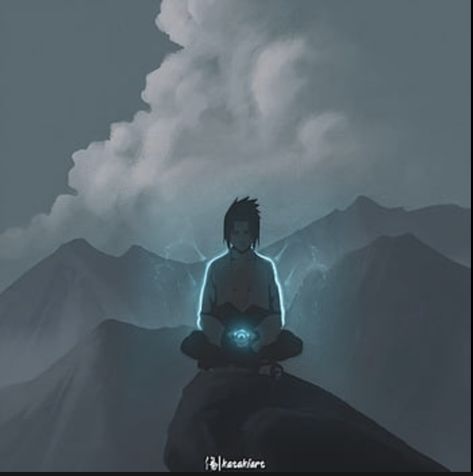 Anime Meditation, Meditation Wallpaper, Sasuke Akatsuki, Naruto Amv, Types Of Boyfriends, Naruto Drawings, Sasuke Sakura, Naruto Fan Art, Anime Accessories