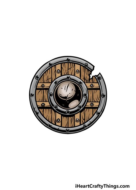 Shield Drawing - How To Draw A Shield Step By Step Shield Drawing, Roman Shield, Plane Drawing, Days Gone, Httyd, Step By Step Guide, Step Guide, Just Because, To Draw