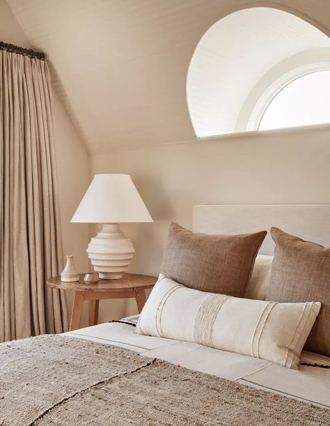 Could your bedroom use a new shade of color? We've rounded up 17 bedroom paint colors that can help transform your space, like this calming beige. Best Bedroom Paint Colors, Beige Bedroom, Serene Bedroom, Colonial Revival, Bedroom Paint Colors, Bedroom Paint, Historic Home, Best Interior Design, Cozy Space