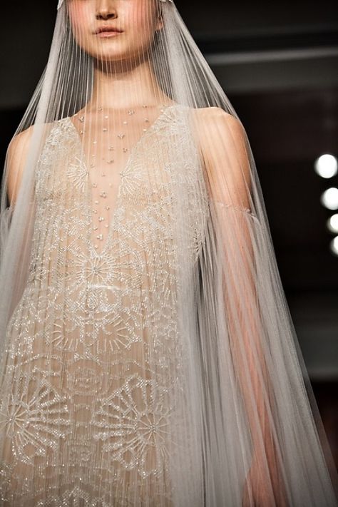 Pleated Veil, Reem Acra Bridal, Reem Acra, A Wedding Dress, The Great Gatsby, Wedding Veils, Wedding Dress Inspiration, Wedding Veil, Bridal Veil