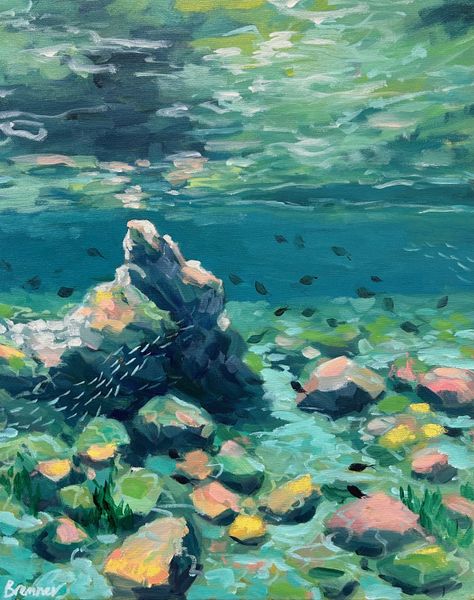 Art by Clair Bremner | Artwork Archive Clair Bremner Art, Claire Bremner, Clair Bremner, Art Inventory, Ocean Oil Painting, Twitter Logo, Arts Management, Easy Art, Full Time Artist