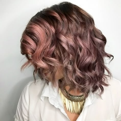 Chocolate-Mauve Hair Is the New Trend You Have to Try | Allure Mauve Hair Color, Chocolate Mauve Hair, Mauve Hair, Color Anime, Rainbow Hair Color, Guy Tang, Balayage Hair Dark, Brunette Balayage Hair, Balayage Hair Blonde