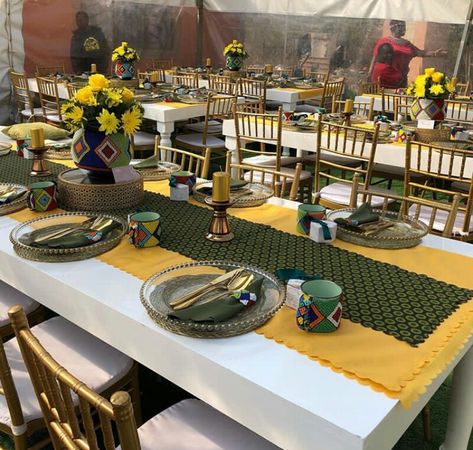 Traditional Wedding Decor for Umembeso and Bridal Shower – Clipkulture Zulu Traditional Wedding Decor, Lobola Decor Ideas, Traditional Lobola Decor, Umembeso Decor, Lobola Decor, Tswana Traditional Wedding, Free Wedding Checklist, Emerald Wedding Decor, Xhosa Wedding