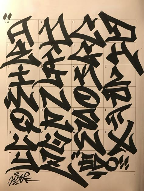 Graffiti Letters: 61 graffiti artists share their styles | Bombing Science Graffiti Alphabet Styles, Graffiti Ideas, Alfabet Font, Kunstjournal Inspiration, Graffiti Lettering Alphabet, Graffiti Art Letters, Graffiti Wildstyle, Graffiti Text, Graffiti Artists