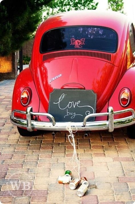 VW Beetle....... Volkswagen Wedding, Bug Wallpaper, Vw Caddy Mk1, Monet Giverny, Giverny France, Van Vw, Bug Car, Volkswagen Bug, Beetle Bug