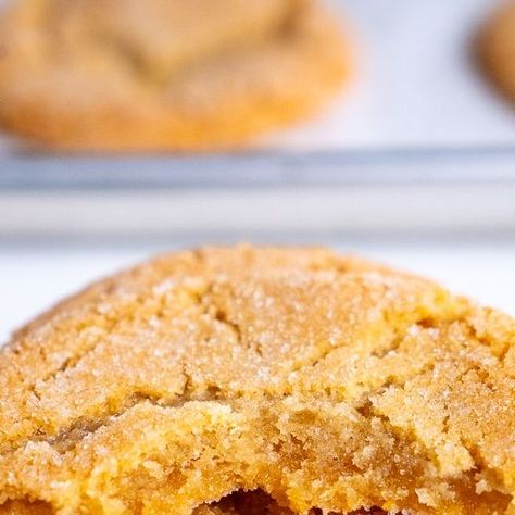 12 Tomatoes on Instagram: "You might mistake these for a snickerdoodle or your average sugar cookie but really these Soft Brown Sugar Cookies are their own thing entirely. They’re not quite like any other cookie I’ve ever had. They have a dusting of sugar on the outside like a snickerdoodle, a dough that’s unmarred by nuts or chocolate like a sugar cookie, and yet they have a subtle brown sugar, caramel flavor that makes them a true standout. They’re easy to make and even easier to enjoy, which Brown Sugar Caramel, Brown Sugar Cookies, 12 Tomatoes, Caramel Flavoring, Snickerdoodles, Yummy Desserts, Soft Brown, Sugar Cookies, Brown Sugar