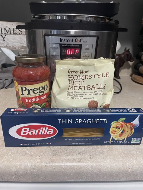 Instant Pot Meatball Pasta, Spaghetti And Meatballs Instant Pot, Instapot Spaghetti And Meatballs Frozen, Instant Pot Spaghetti And Frozen Meatballs, Pressure Cooker Meatballs, Pressure Cooker Spaghetti And Meatballs, Angel Hair Spaghetti, Instant Pot Spaghetti Noodles Only, Instant Pot Spaghetti And Meatballs