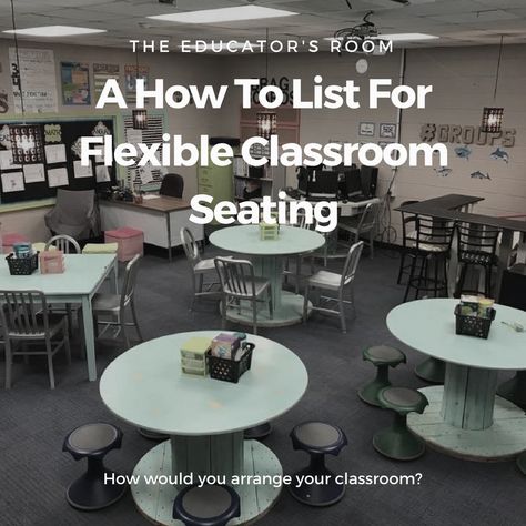 Flexible Classroom Seating, Classroom Seating Arrangements, Desk Arrangements, Flexible Seating Classroom, Bedroom Seating Area, Alternative Seating, Diy Seating, Corner Seating, Storage Bench Seating