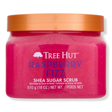 Sugar Scrub Tree Hut, Red Skincare, Rose Body Scrub, Shea Sugar Scrub, Bath Scrubs, Sephora Skin Care, Seed Oils, Raspberry Seeds, Raspberry Seed Oil