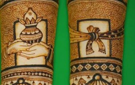 Dhol Nagara Mehndi Designs, Gathbandhan Mehndi Design, Mehandi Practice, Mehndi Practice, Baby Mehndi Design, Beautiful Simple Mehndi Design, Simple Mehendi Designs, Bridal Mehendi Designs Hands, Mehndi Designs Bridal Hands