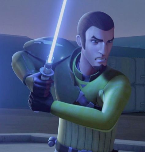 Kanan Jarrus Lightsaber, Kanan Jarrus Icon, Star Wars Kanan, Caleb Dume, Aesthetic Star Wars, Tales Of The Jedi, Kanan Jarrus, Sw Rebels, Ezra Bridger