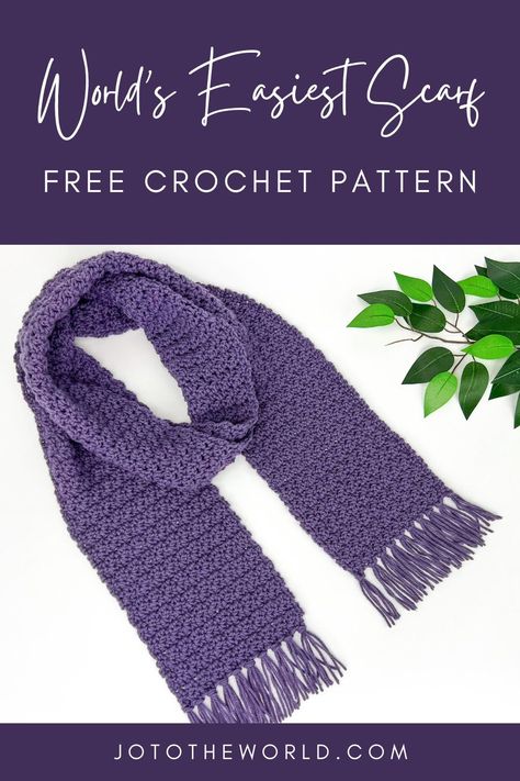 Crochet A Scarf Easy, Yarn Bee Alpaca Twist Crochet Pattern, Easy Scarves To Crochet, Scarves To Crochet, Easy Crochet Scarves For Beginners, I Love This Yarn Patterns, Crochet Pattern For Scarf Free, Easy Free Crochet Scarf Patterns, How To Crochet A Scarf Easy