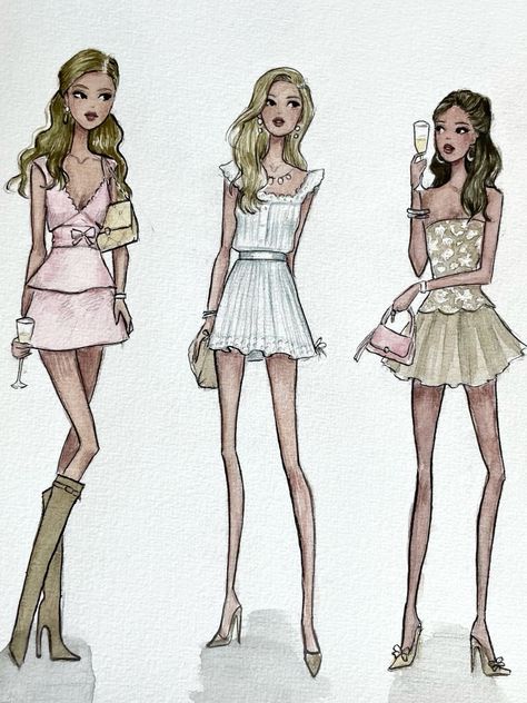 Fashion Faces Sketches, Fashion Inspo Outfits Drawing, Fashion Outfits Sketches, Room Drawings Sketches, Fashion Design Journal, Emma Drawing, Lobster Dress, Cartoon Logic, Shoe Diva