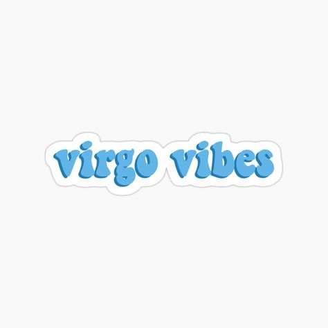 Virgo Stickers, Zodiac Stickers, Crossfit Tshirts, Virgo Zodiac Sign, Printable Collage Sheet, Sticker Printer, Red Bubble Stickers, Bubble Stickers, Iphone Case Stickers