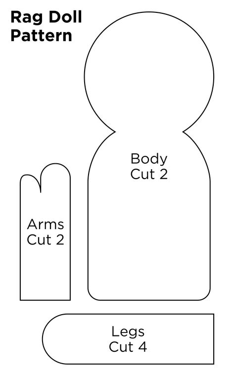 Rag Doll Pattern Template Rag Doll Template, Free Rag Doll Sewing Patterns, Angel Rag Doll, Soft Doll Patterns Free Templates, Free Rag Doll Patterns To Sew, Free Printable Rag Doll Patterns, Fabric Rag Doll Patterns Free Printable, Large Rag Doll Pattern Free, Simple Doll Sewing Pattern