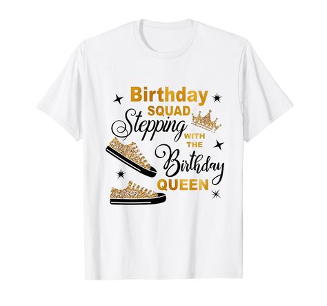 PRICES MAY VARY. Birthday Queen Squad It's My Birthday Girls Women Matching T-Shirt. Birthday Queen Squad Team Birthday Girls shirt for women, mom, grandma, aunt, sister, daughter, friend...on birthday party. Birthday Shirts Women Cute Birthday Girl Graphic Shirts Birthday june happy birthday, women mom wife daughter sister friends, funny birthday gift, great mother's day gifts.june happy birthday, perfect birthday gift, june girls, junemakes perfect birthday gift, husband son dad, wife daughter Happy Birthday Women, Happy Birthday Shirts, Birthday Gift Husband, Happy Birthday Shirt, Birthday Women, Queen Gifts, Birthday Queen, Gift Husband, Queen Tshirt