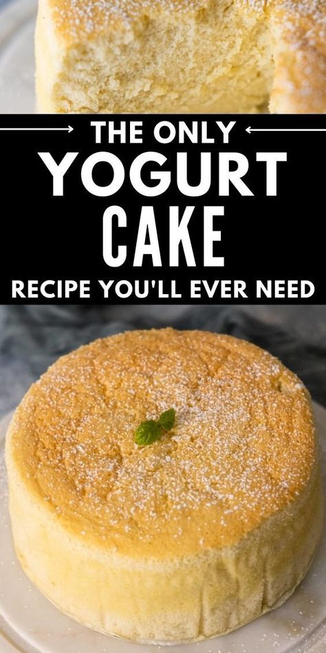 Gf Yogurt Cake, Yoghurt Mug Cake, Using Yogurt In Baking, Easy Yoghurt Cake, Healthy Yoghurt Cake, Mango Yogurt Cake, Light Cake Recipe Healthy, Cakes With Yogurt In Them, Light Cakes Recipe