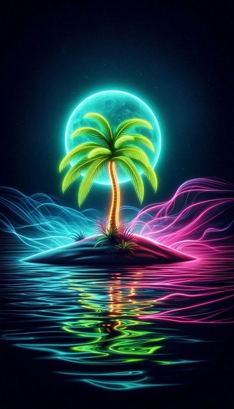 Neon Desktop Wallpaper Hd 1080p, Neon Asthetics Wallpaper, Neon Wallpaper Iphone, Rainbow Wallpaper Backgrounds, Ocean Prints, Decent Wallpapers, Aesthetic Neon, Summer Wallpapers, Vaporwave Wallpaper