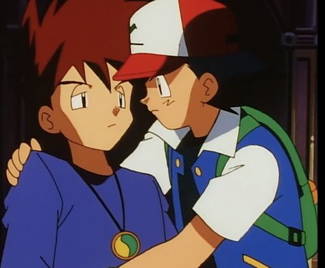 Ash X Gary Comic, Pokemon Ash X Gary, Ash And Gary, Gary X Ash, Ash X Gary, Gary Pokemon, Gary Oak, Pokemon Original, Pokemon Couples