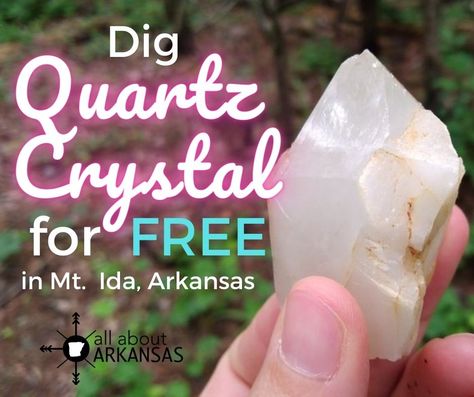 Dig For Quartz Crystal for FREE at Crystal Vista in Mt Ida, Arkansas - All About Arkansas Mt Ida Arkansas, Arkansas Camping, Arkansas Road Trip, Arkansas Travel, Kids Things To Do, Bring Them Home, Good Ole, Rock Hounding, Great Restaurants