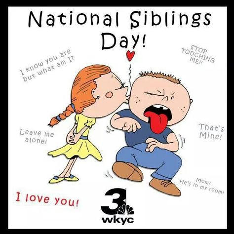 MUAHHH National Siblings Day Quotes, Siblings Day Quotes, Happy Sibling Day, Sibling Day, National Siblings Day, Day Quotes Funny, Siblings Day, National Sibling Day, Armistice Day