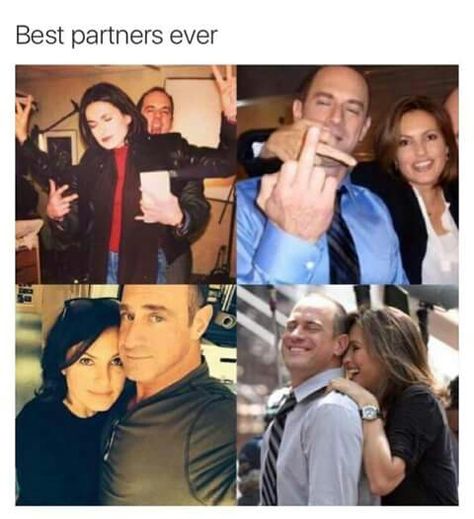 Svu Funny, Benson And Stabler, Law And Order: Special Victims Unit, Elite Squad, Special Victims Unit, Olivia Benson, Law And Order Svu, I Ship It, Mariska Hargitay