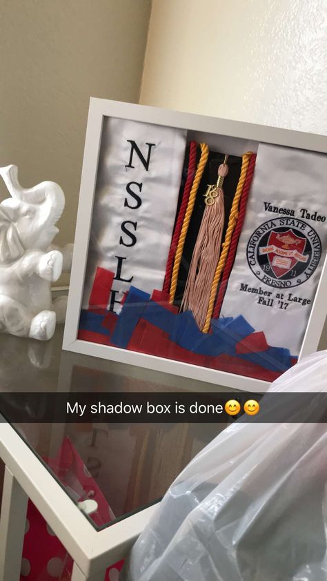 Graduation Regalia Display, Cap And Gown Bulletin Board, Graduate Shadow Box Ideas, Degree Shadow Box Ideas, Cap And Gown Shadow Box Ideas, Graduation Cap And Gown Shadow Box Ideas, Shadow Box For Graduation Cap And Gown, Graduation Shadow Box Ideas, Graduation Shadow